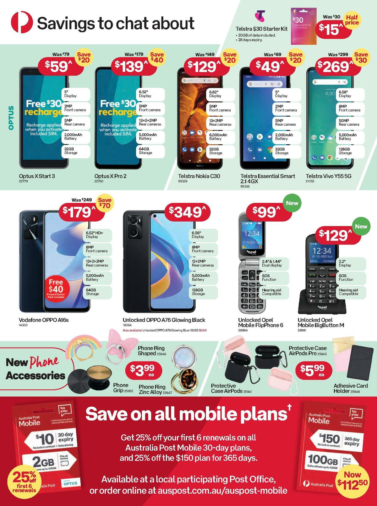 Australia Post Catalogues from 3 October