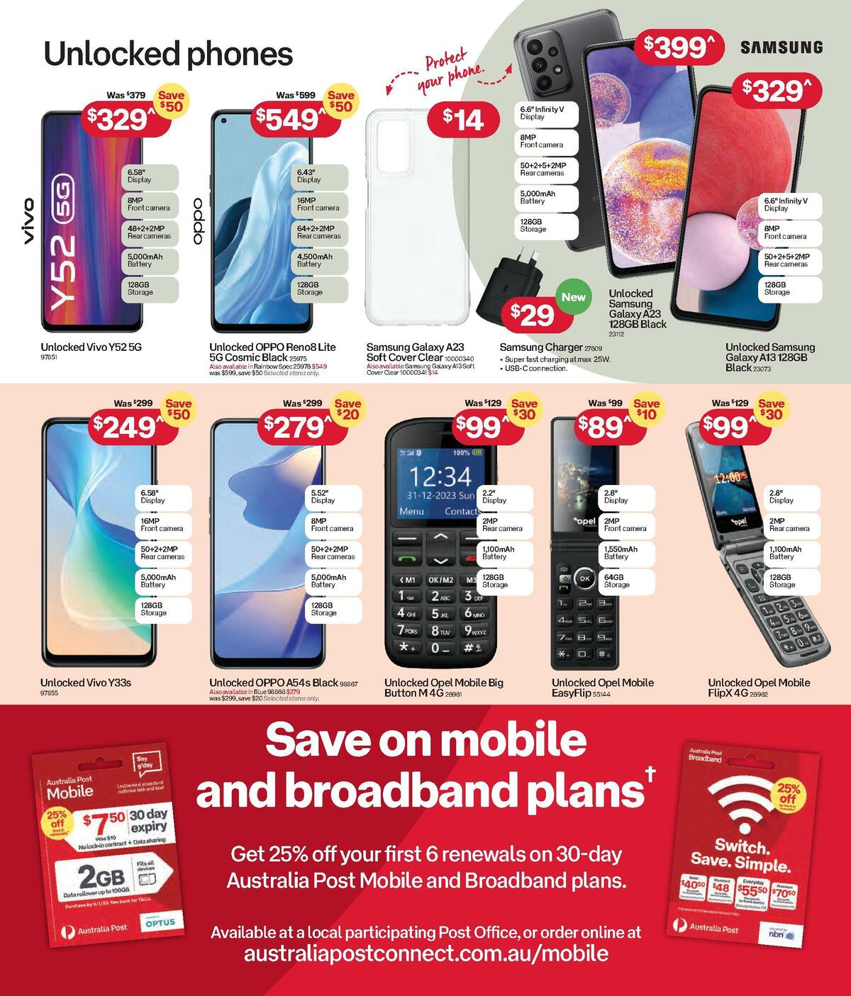 Australia Post Catalogues from 31 October