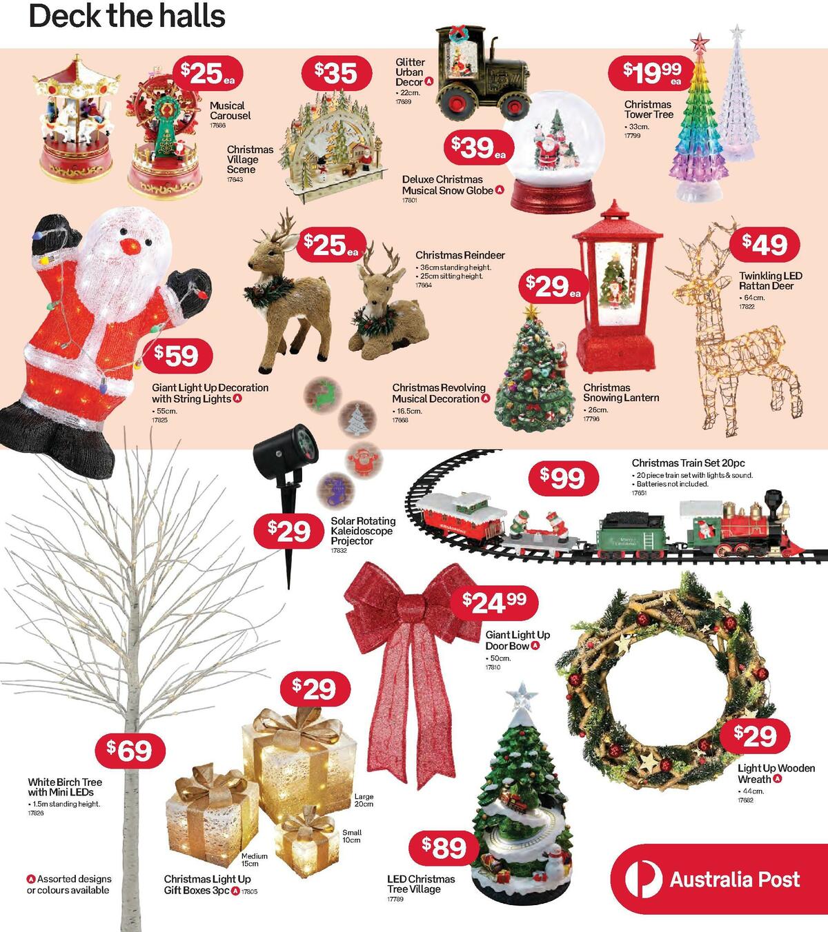 Australia Post Catalogues from 31 October