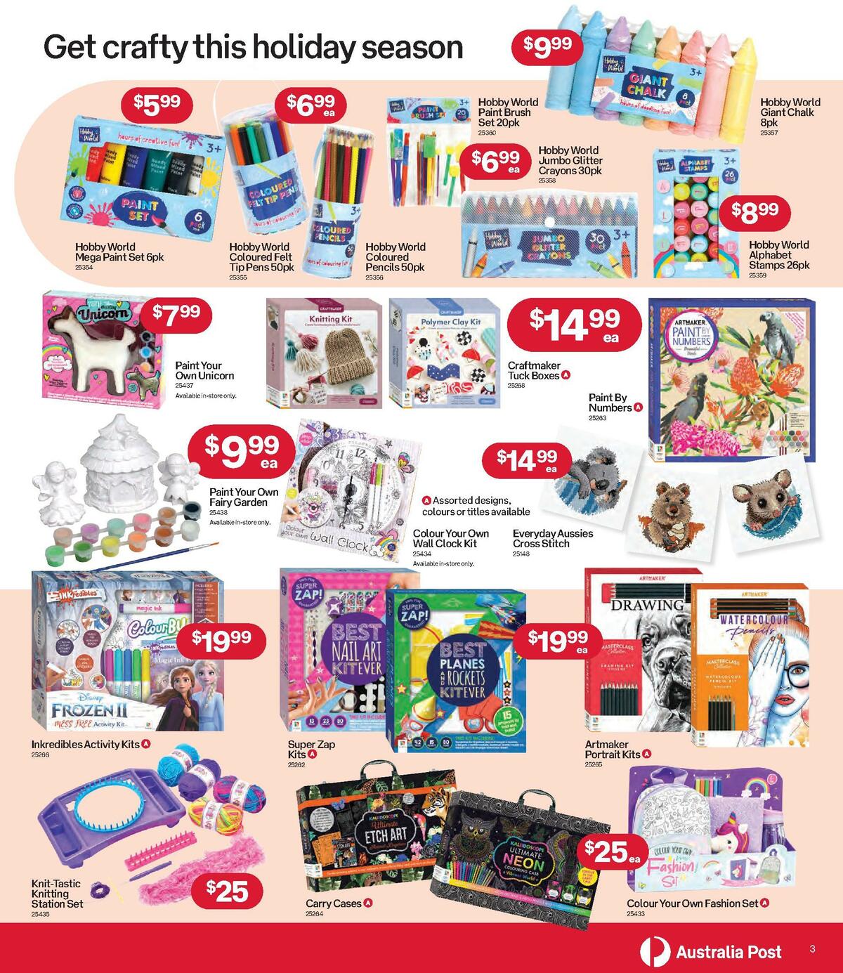 Australia Post Catalogues from 31 October