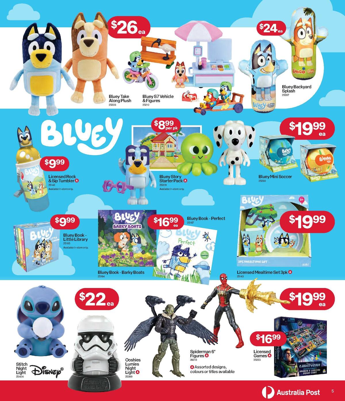 Australia Post Catalogues from 31 October