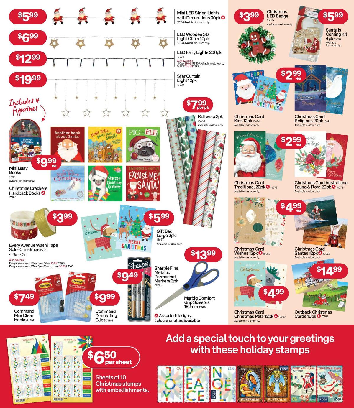 Australia Post Catalogues from 31 October