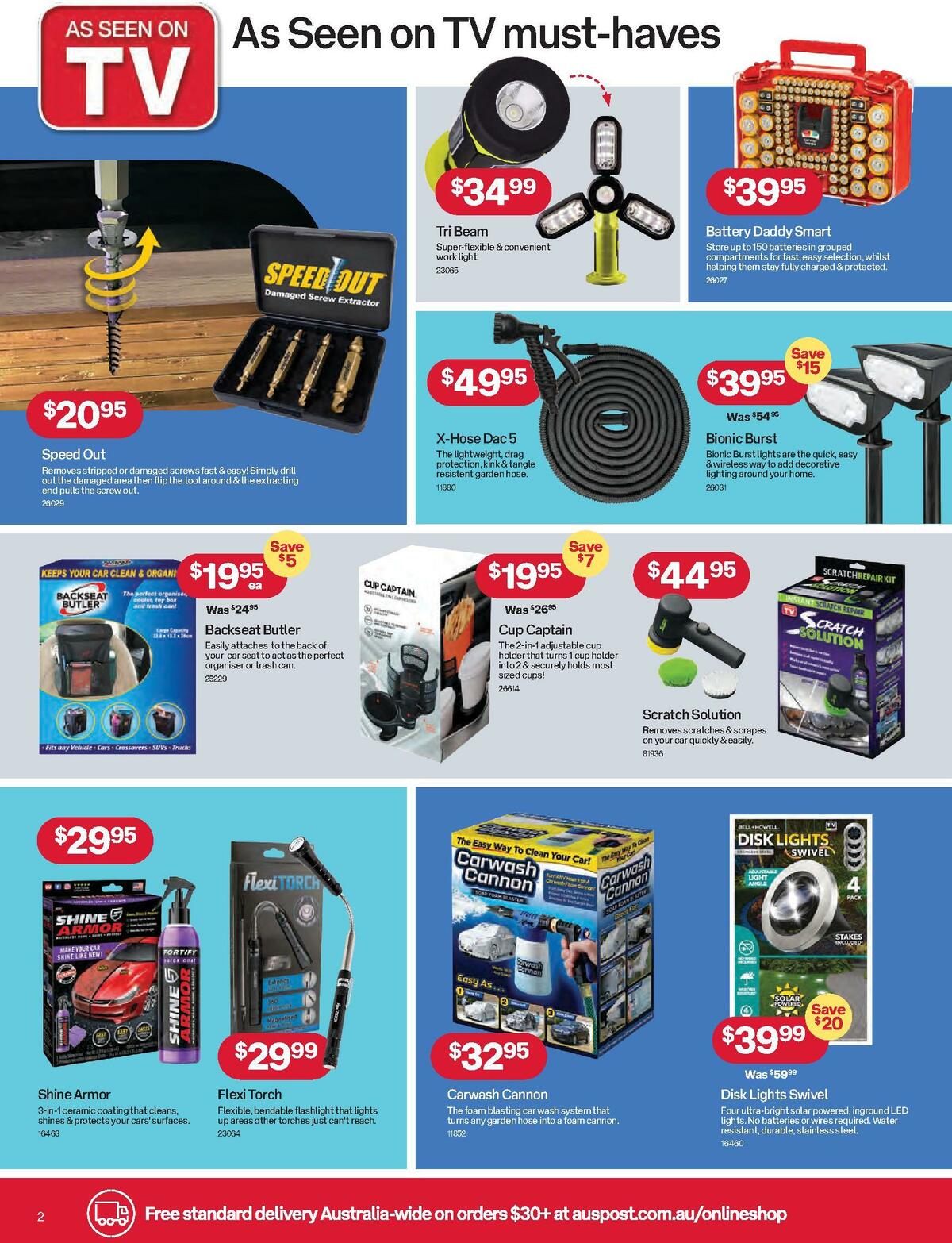 Australia Post Catalogues from 7 November