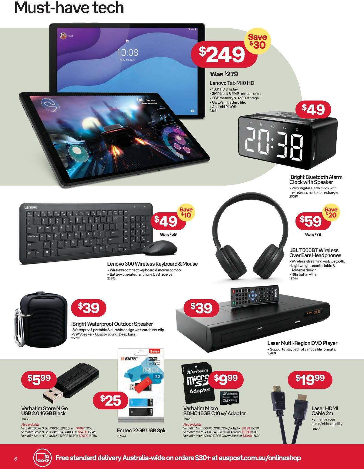 Australia Post Catalogues from 7 November