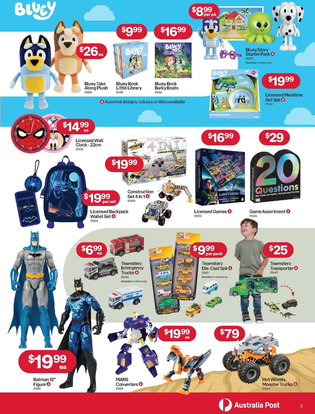 Australia Post Catalogues from 28 November