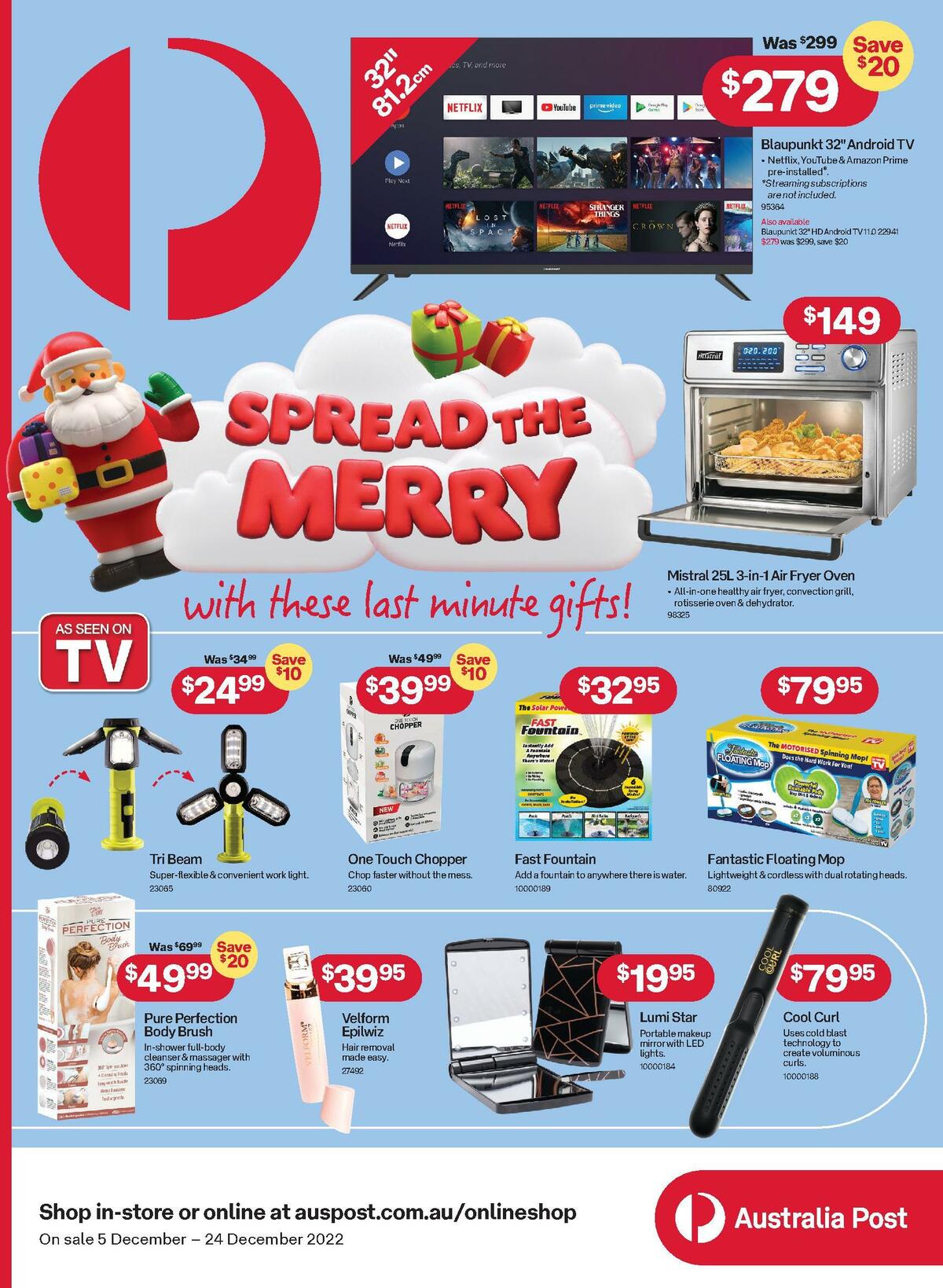 Australia Post Catalogues from 5 December