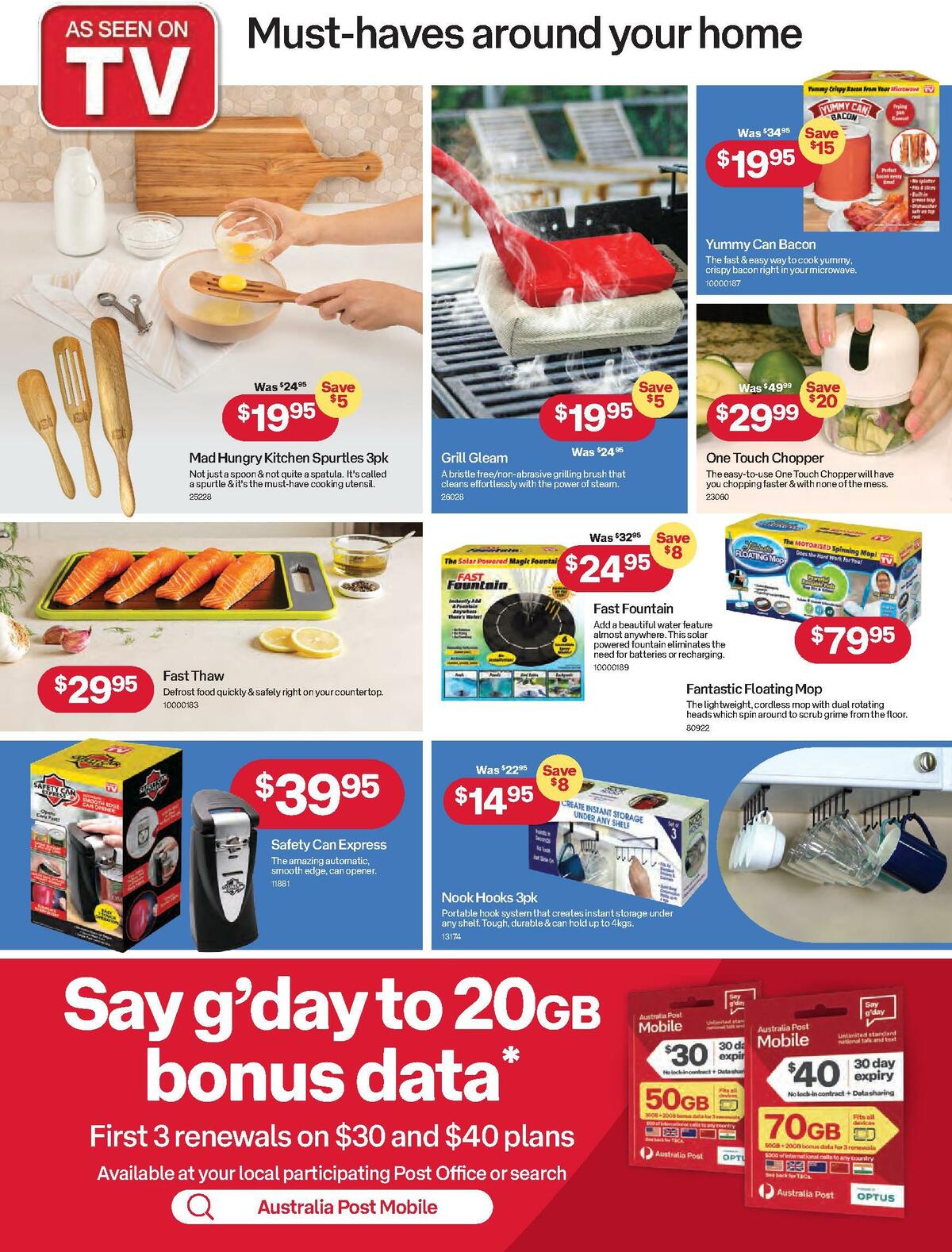 Australia Post Catalogues from 9 January
