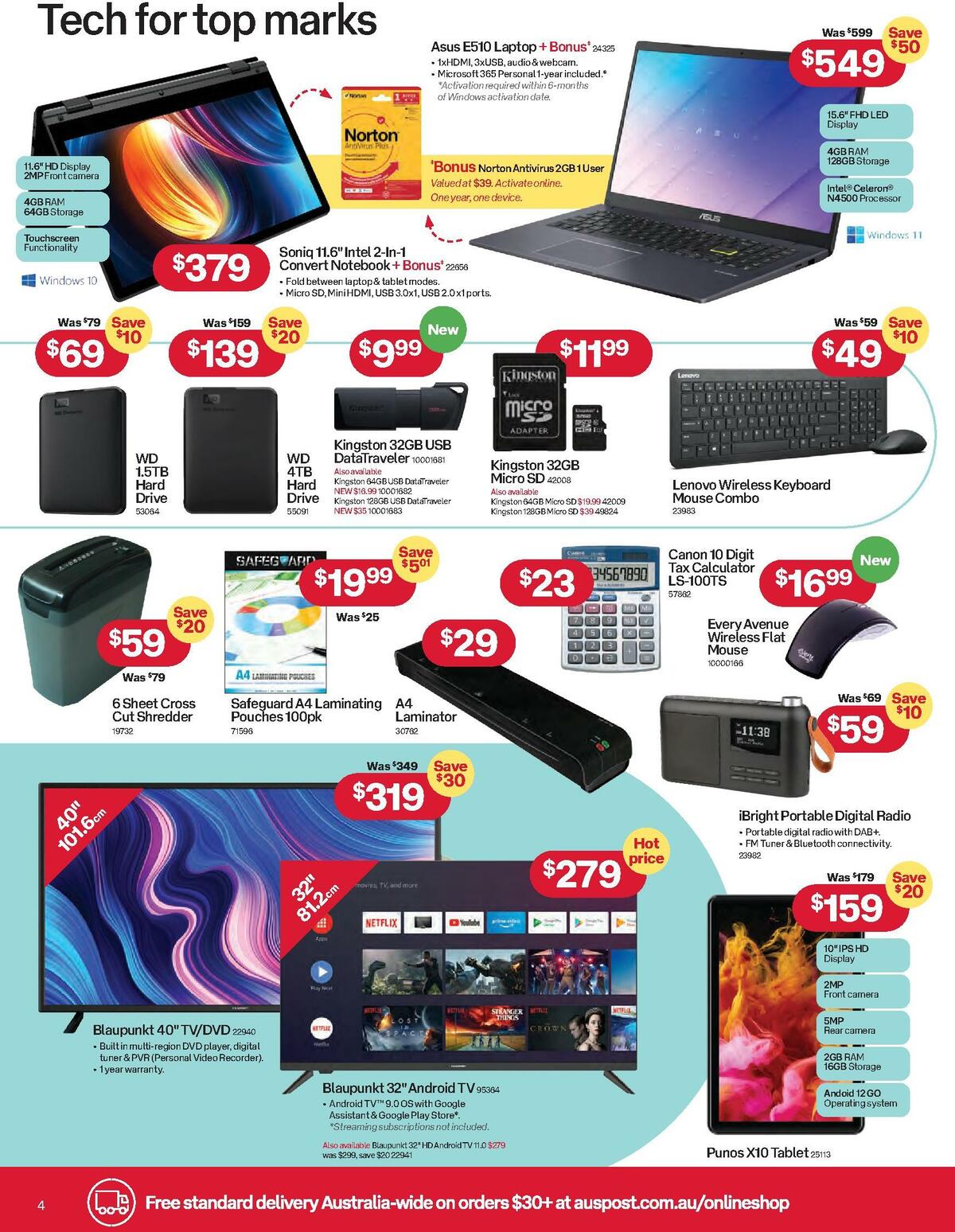 Australia Post Catalogues from 9 January