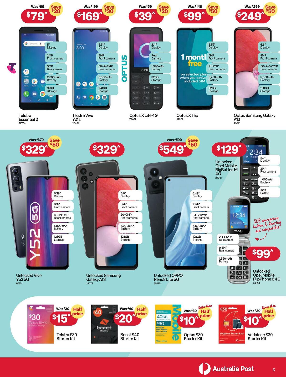 Australia Post Catalogues from 9 January