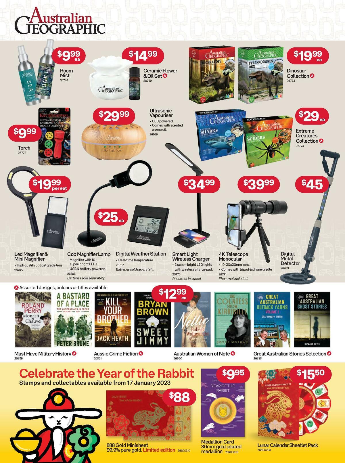 Australia Post Catalogues from 9 January