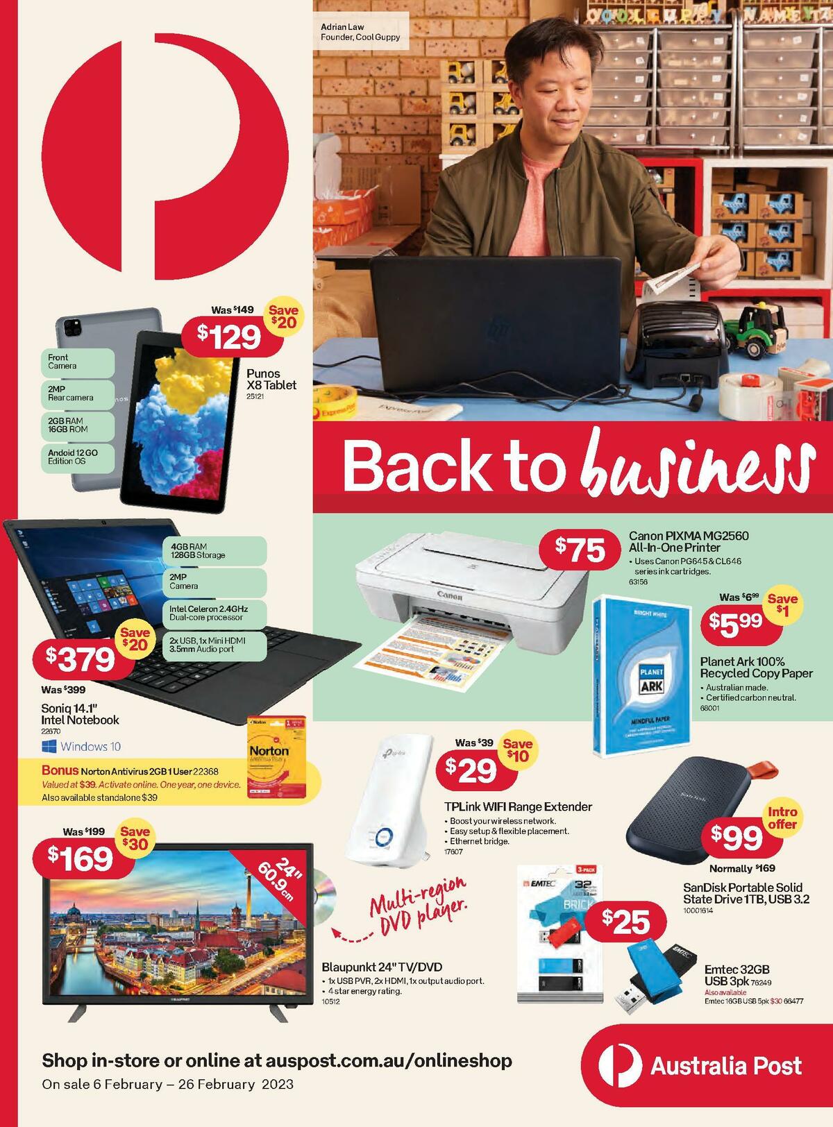 Australia Post Catalogues from 6 February