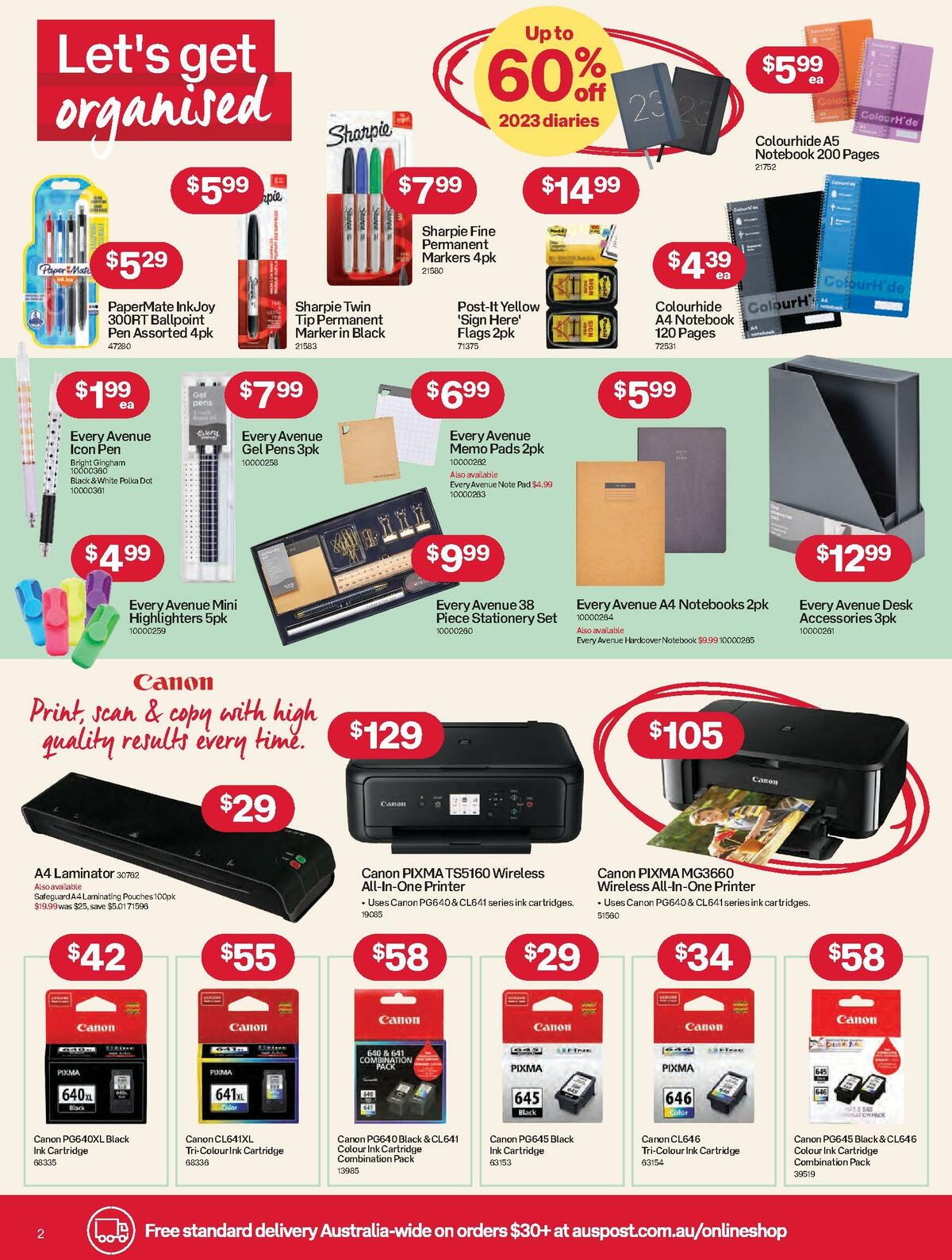 Australia Post Catalogues from 6 February