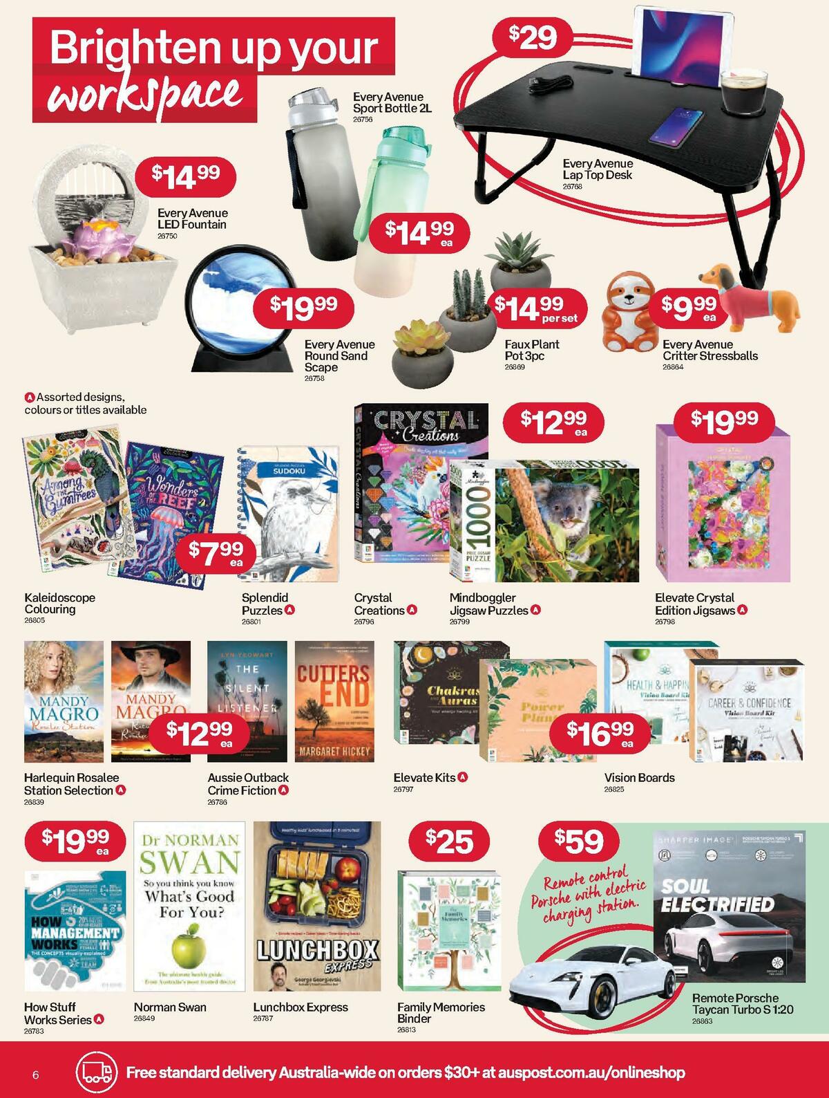 Australia Post Catalogues from 6 February