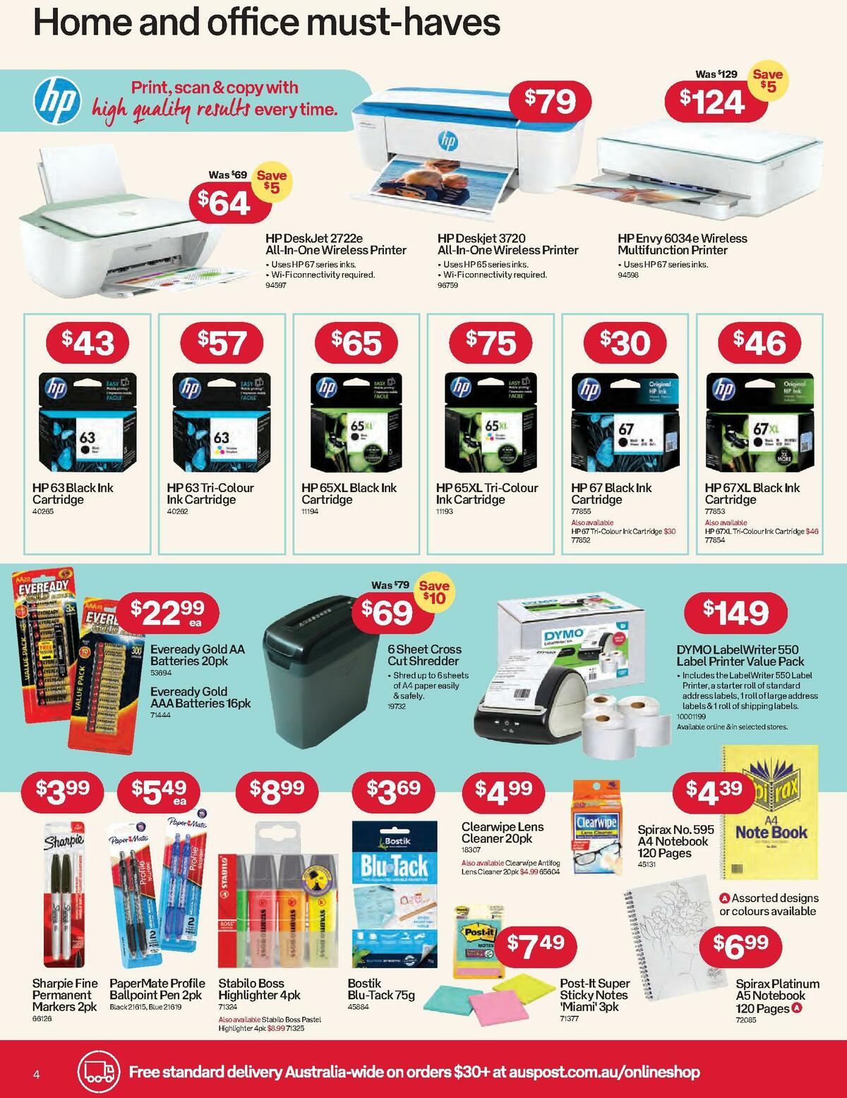 Australia Post Catalogues from 27 February