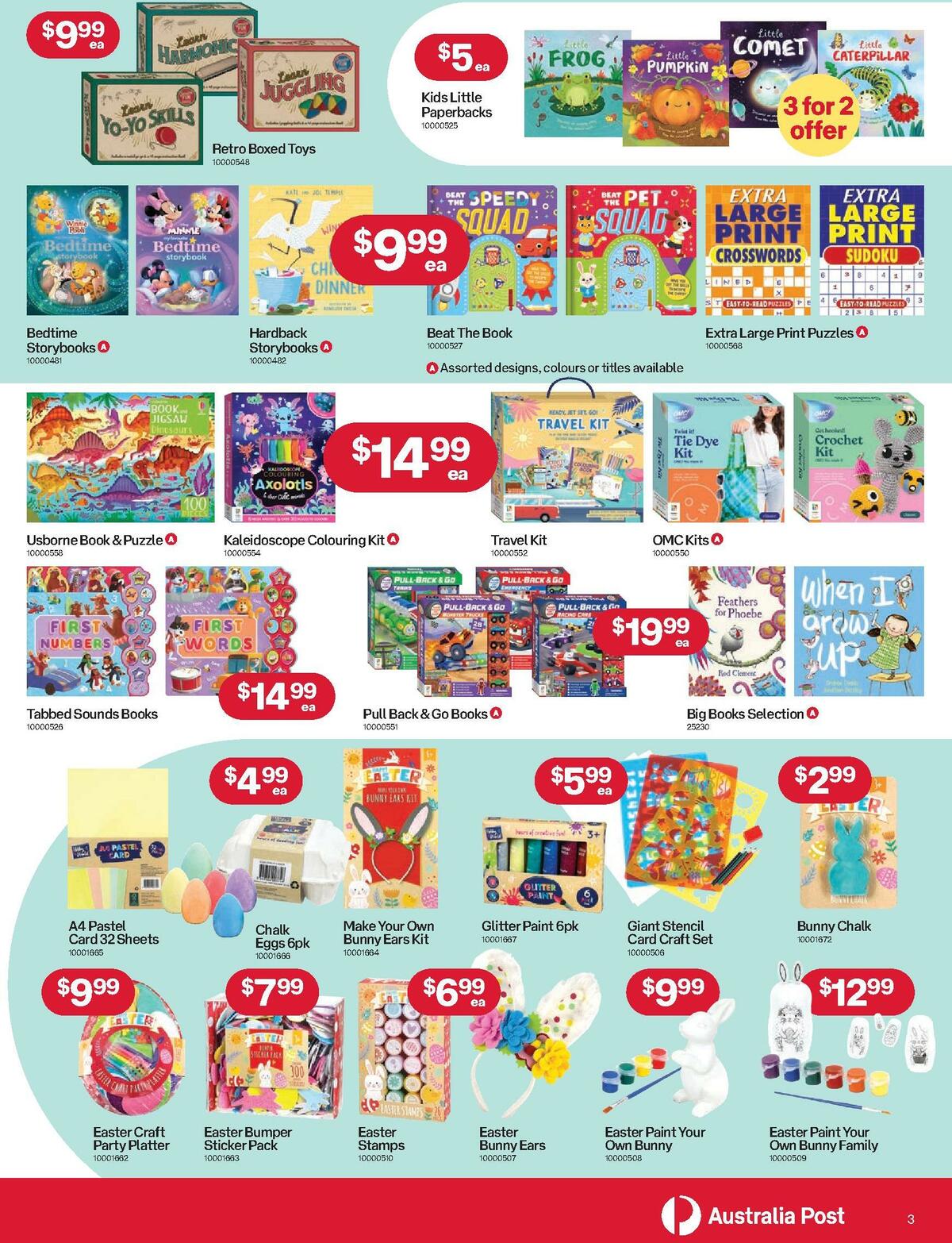 Australia Post Catalogues from 20 March