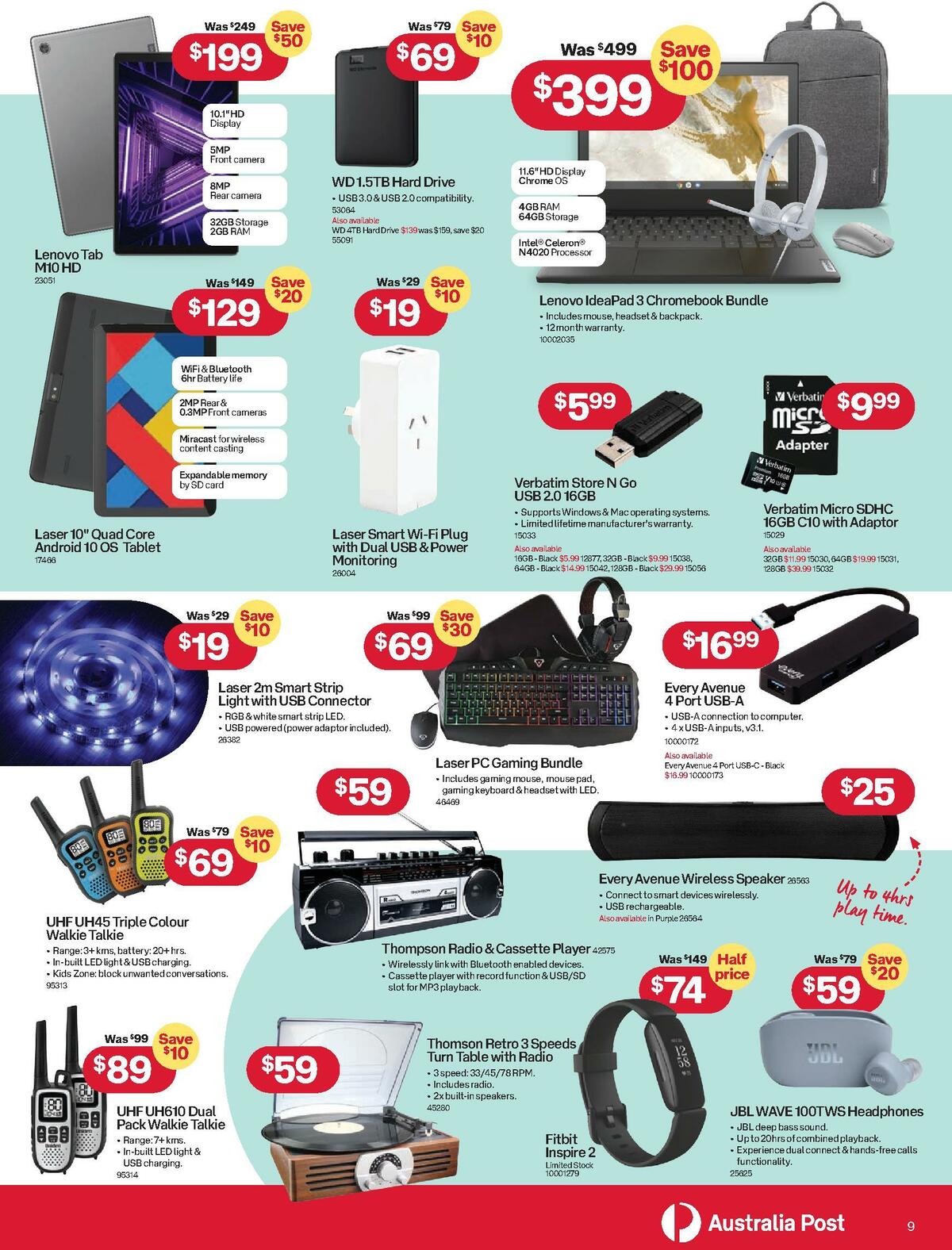 Australia Post Catalogues from 20 March