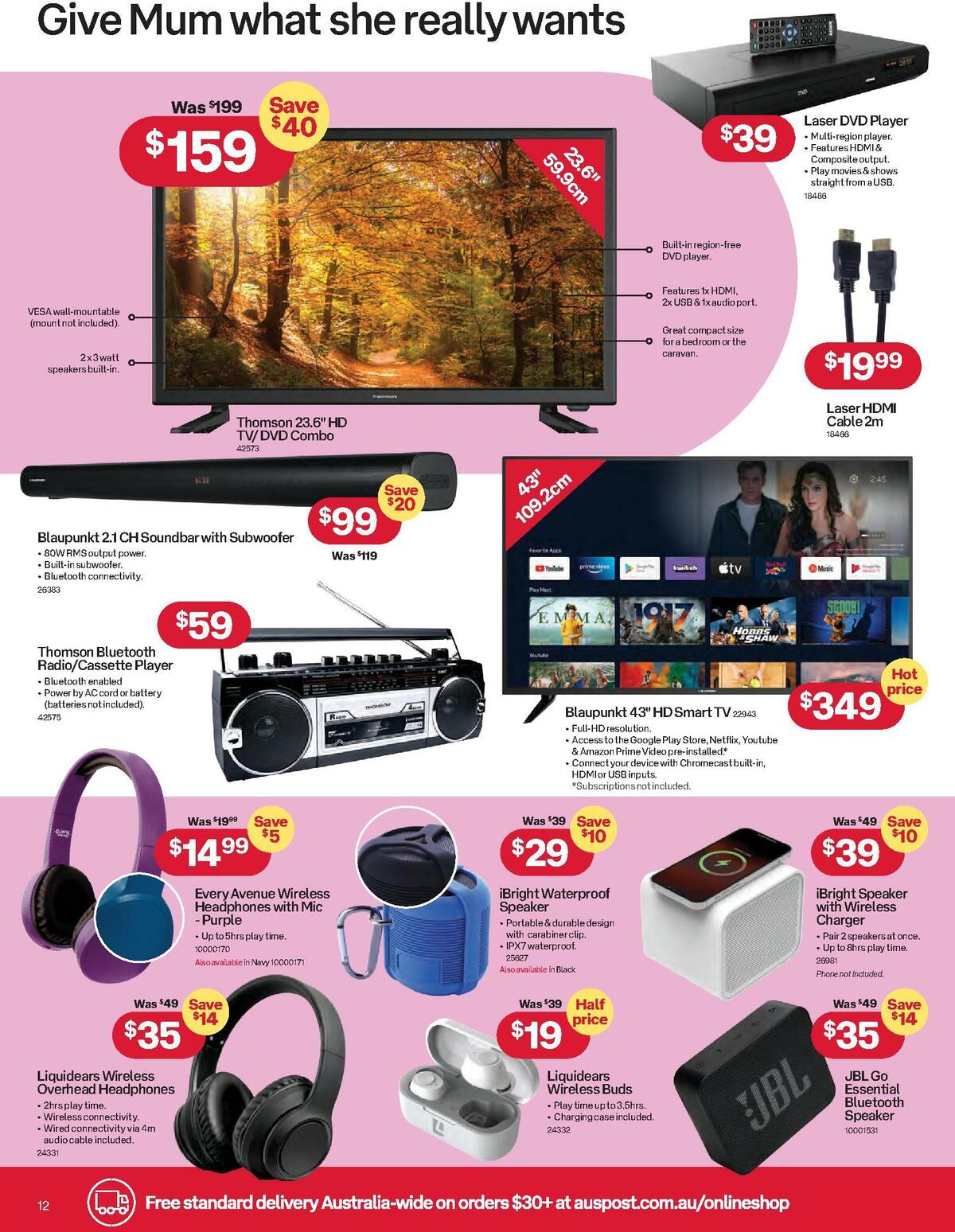 Australia Post Catalogues from 17 April