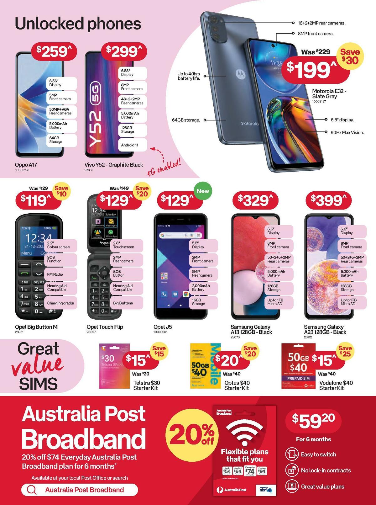 Australia Post Catalogues from 17 April