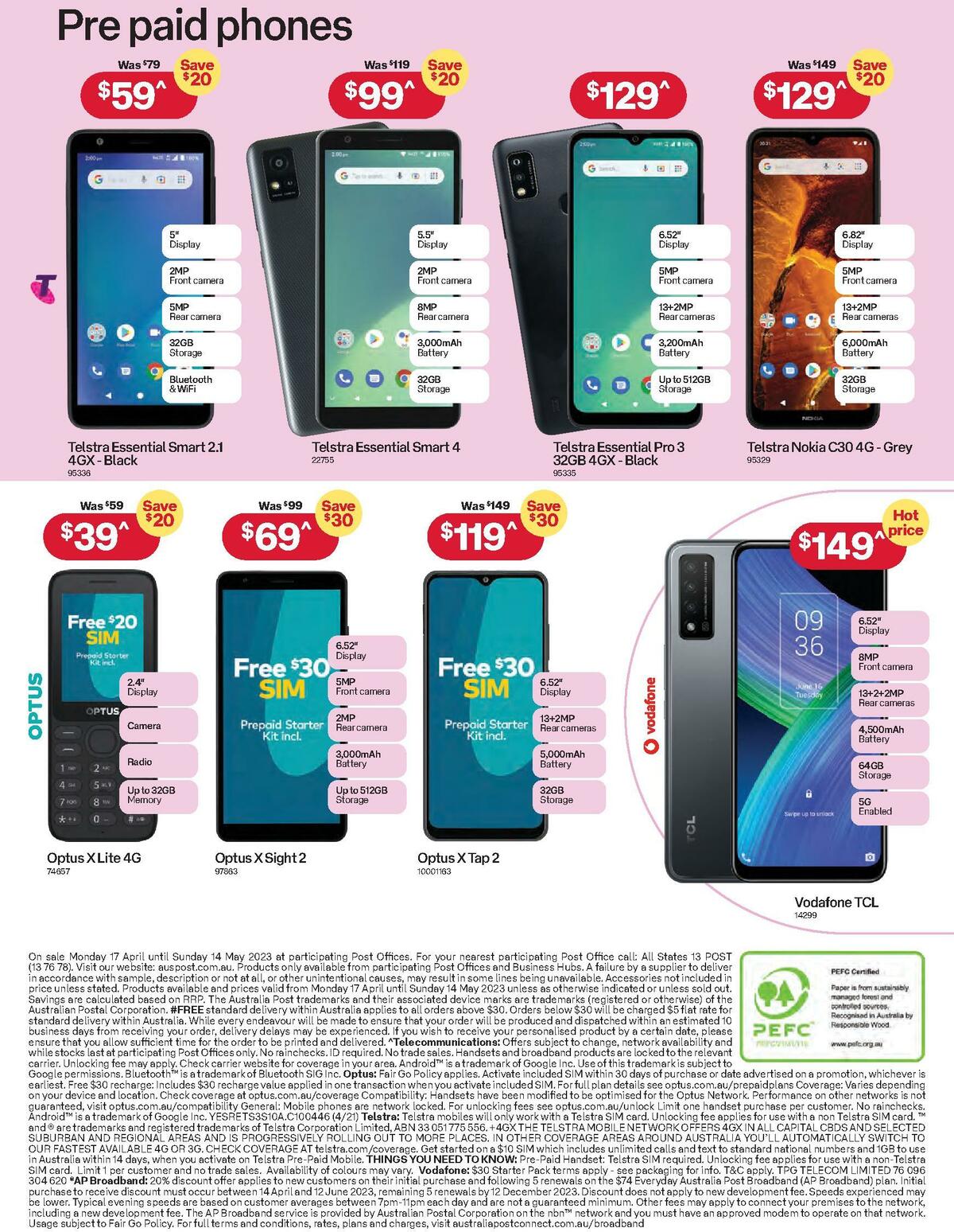 Australia Post Catalogues from 17 April