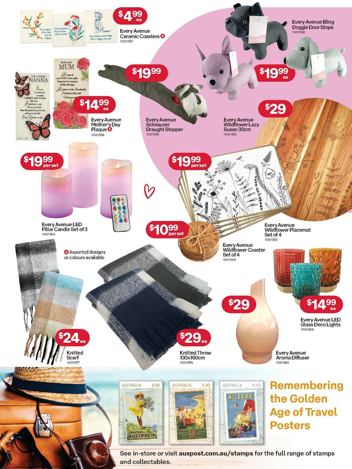 Australia Post Catalogues from 17 April