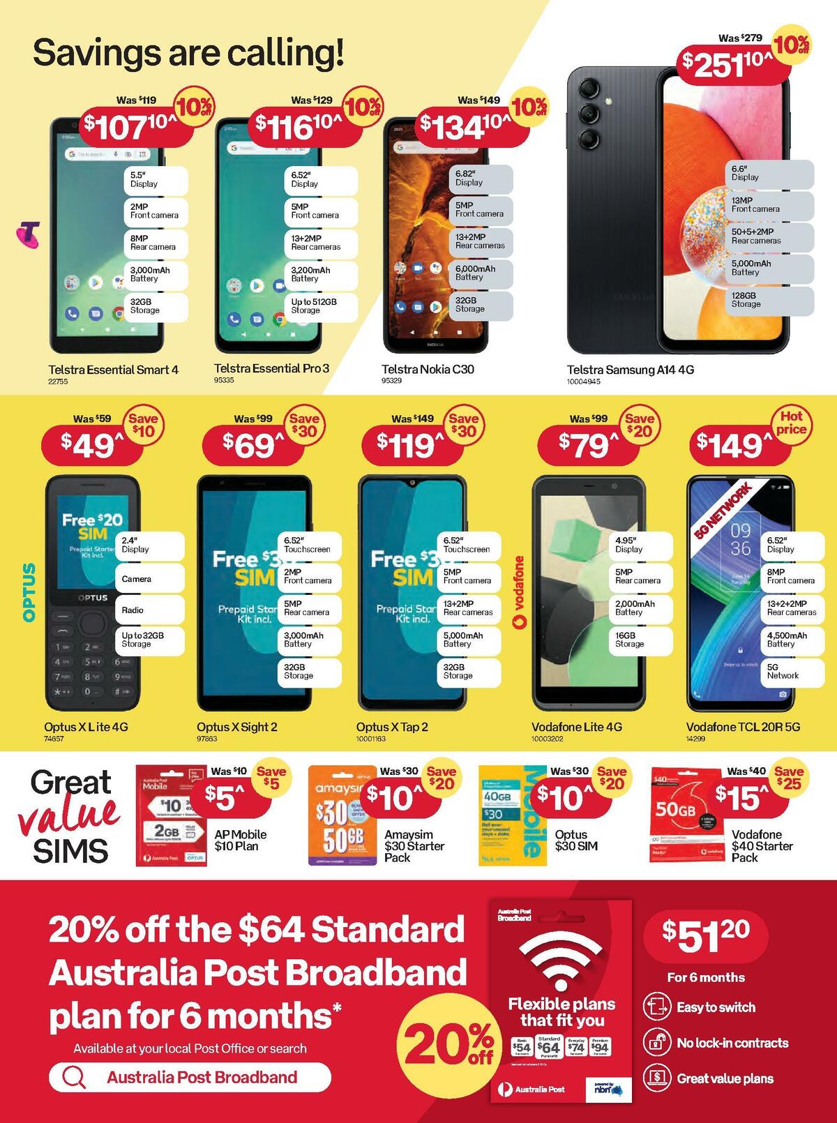 Australia Post Catalogues from 12 June