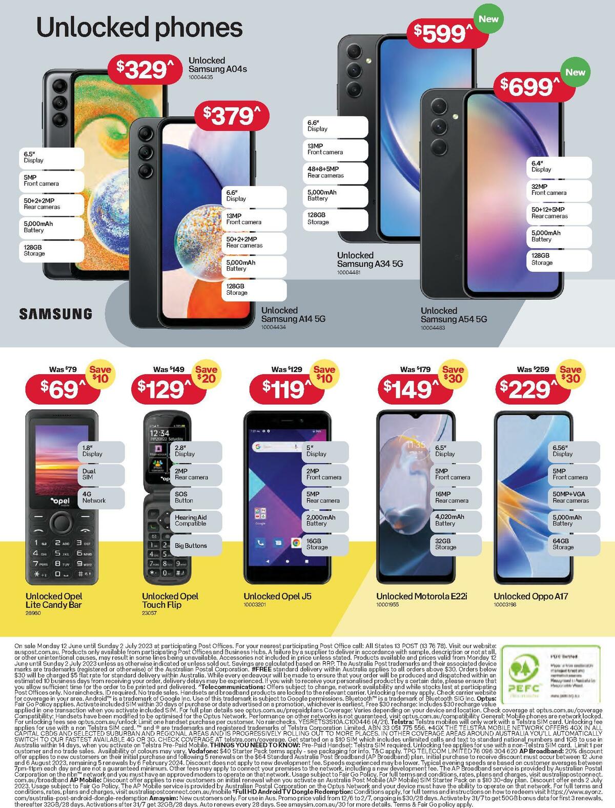 Australia Post Catalogues from 12 June