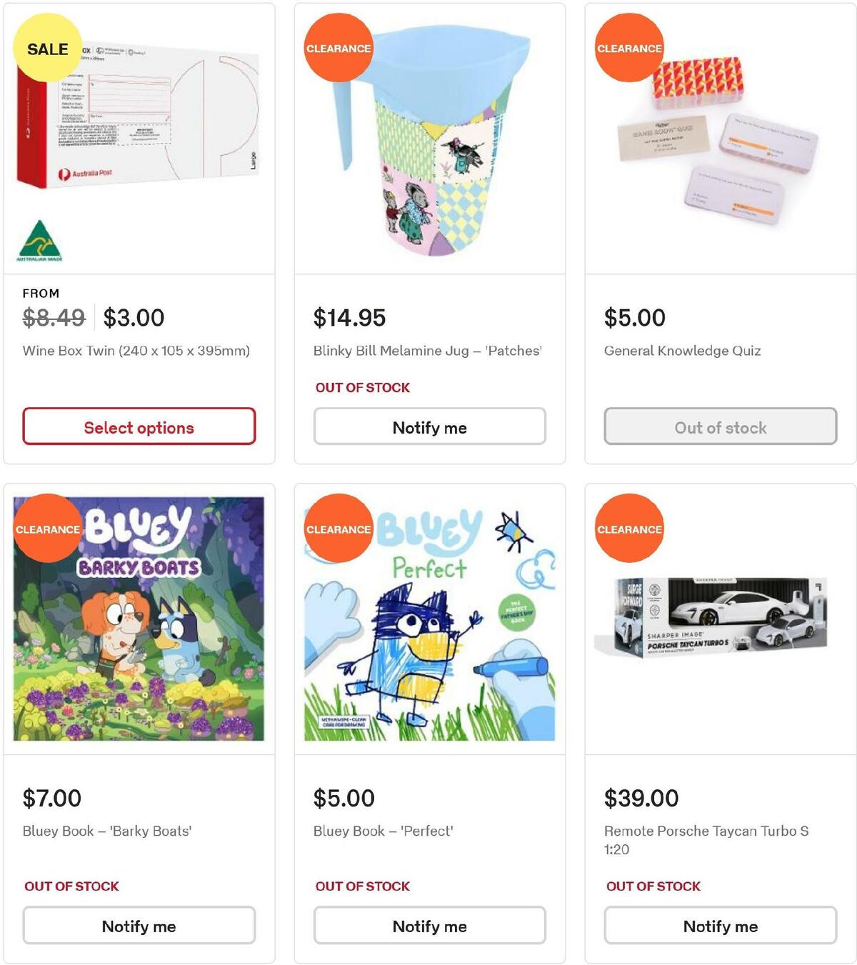 Australia Post Catalogues from 9 July