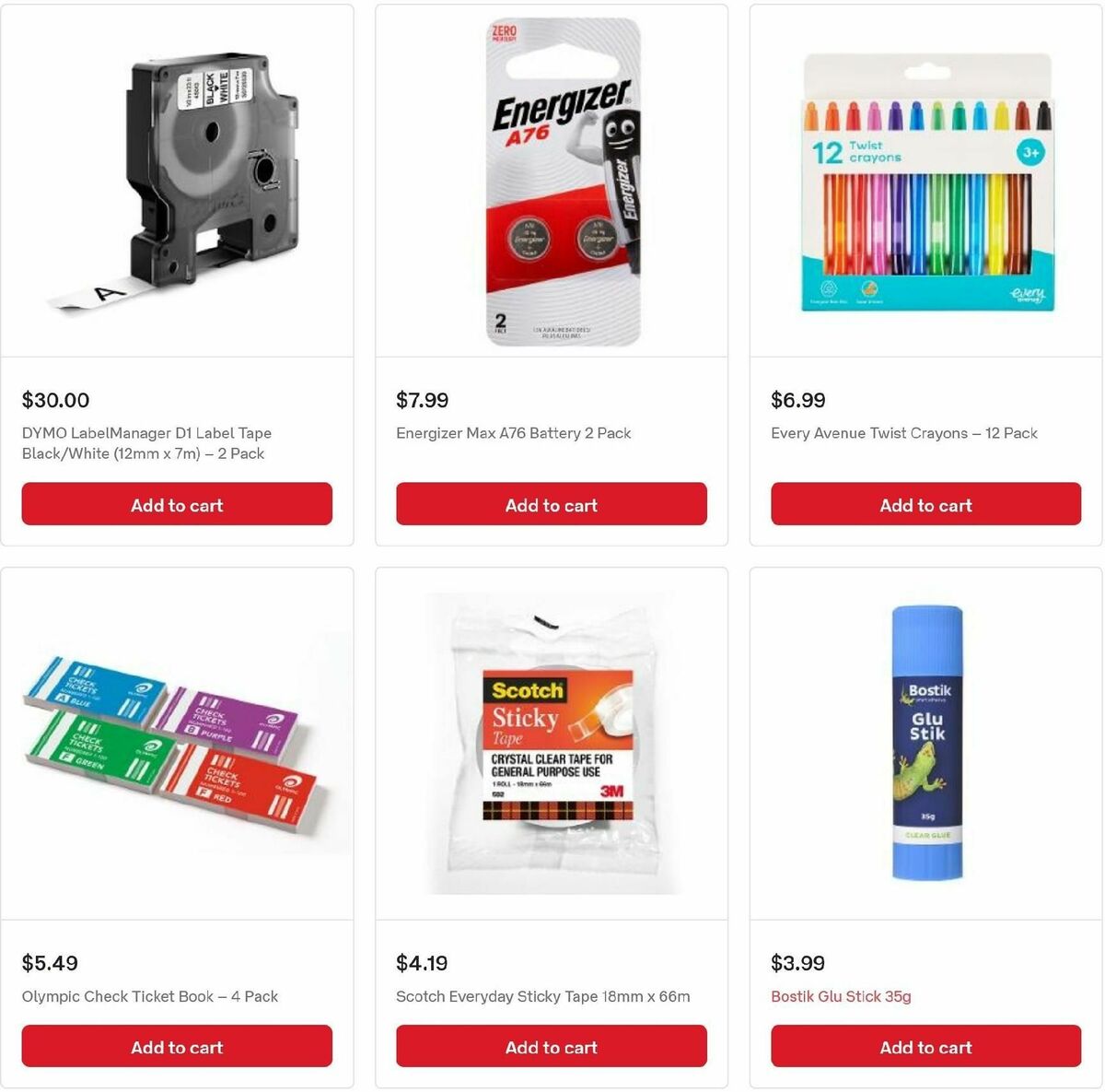 Australia Post Catalogues from 4 September