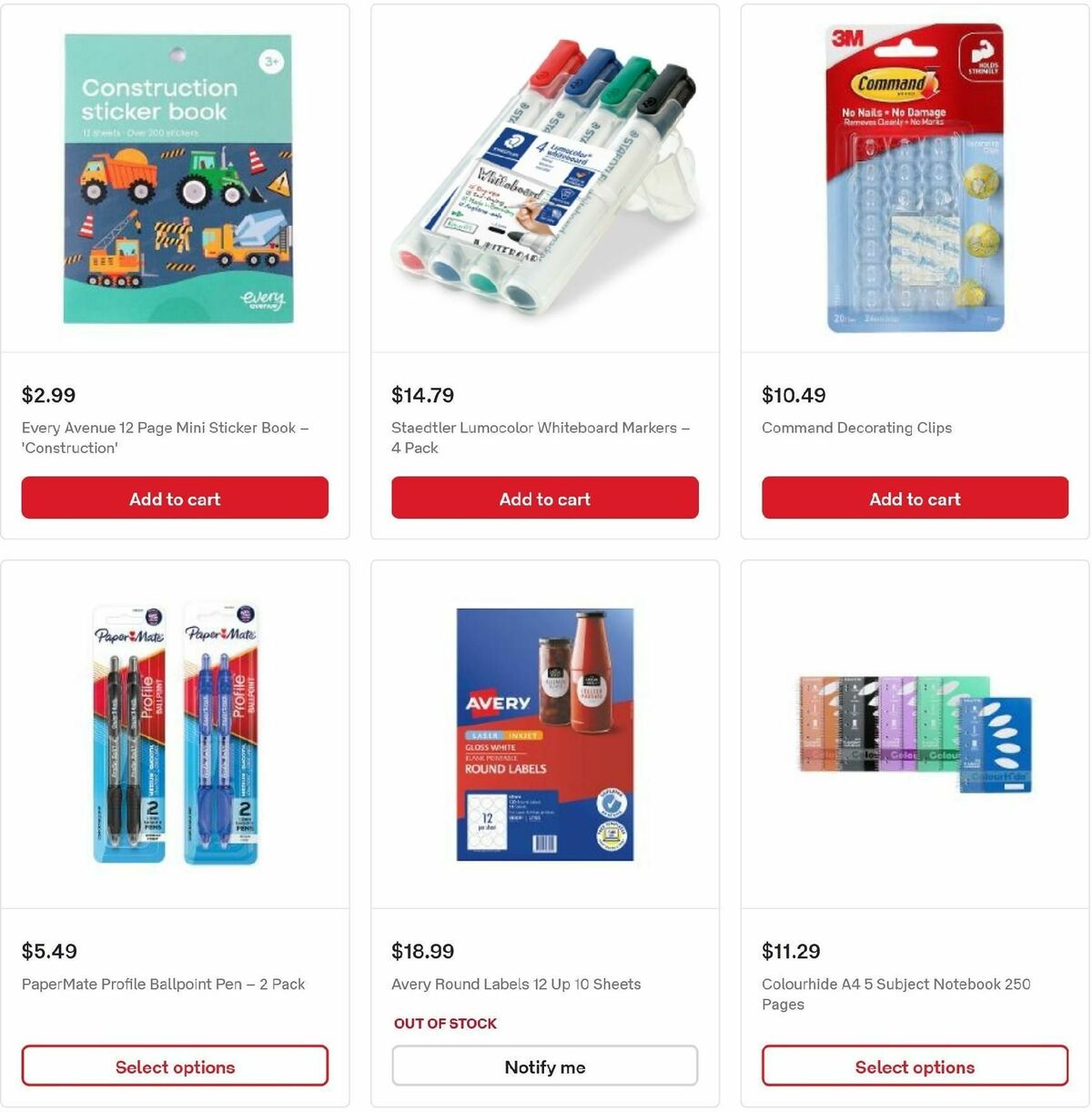 Australia Post Catalogues from 4 September
