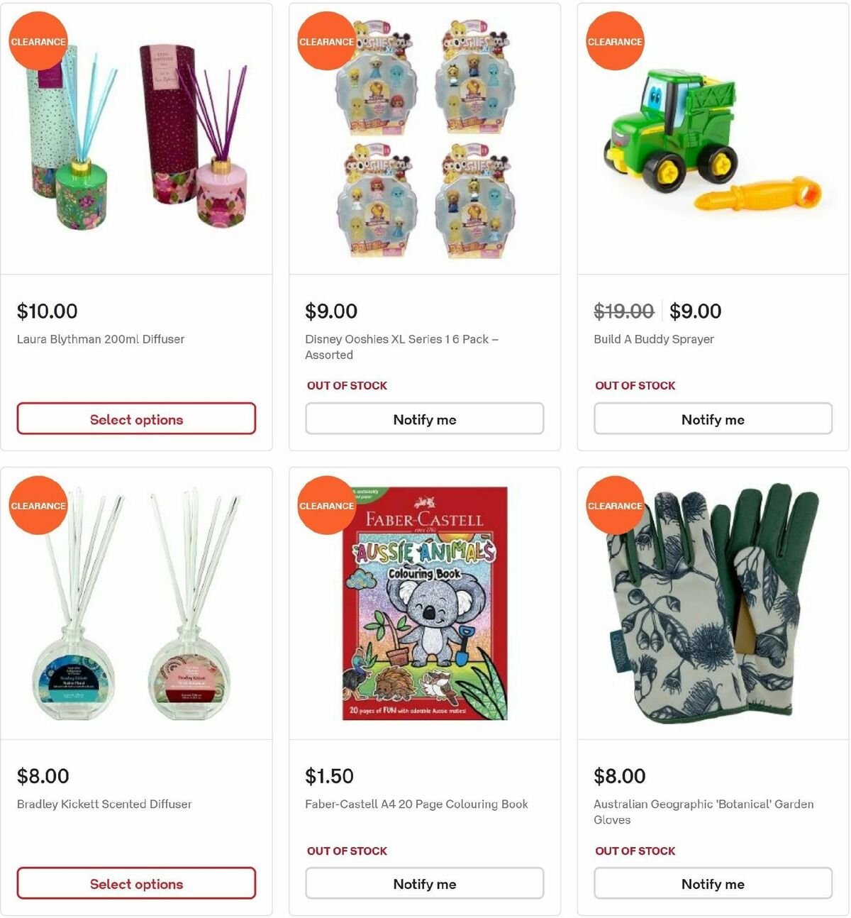 Australia Post Clearance Catalogues from 23 September