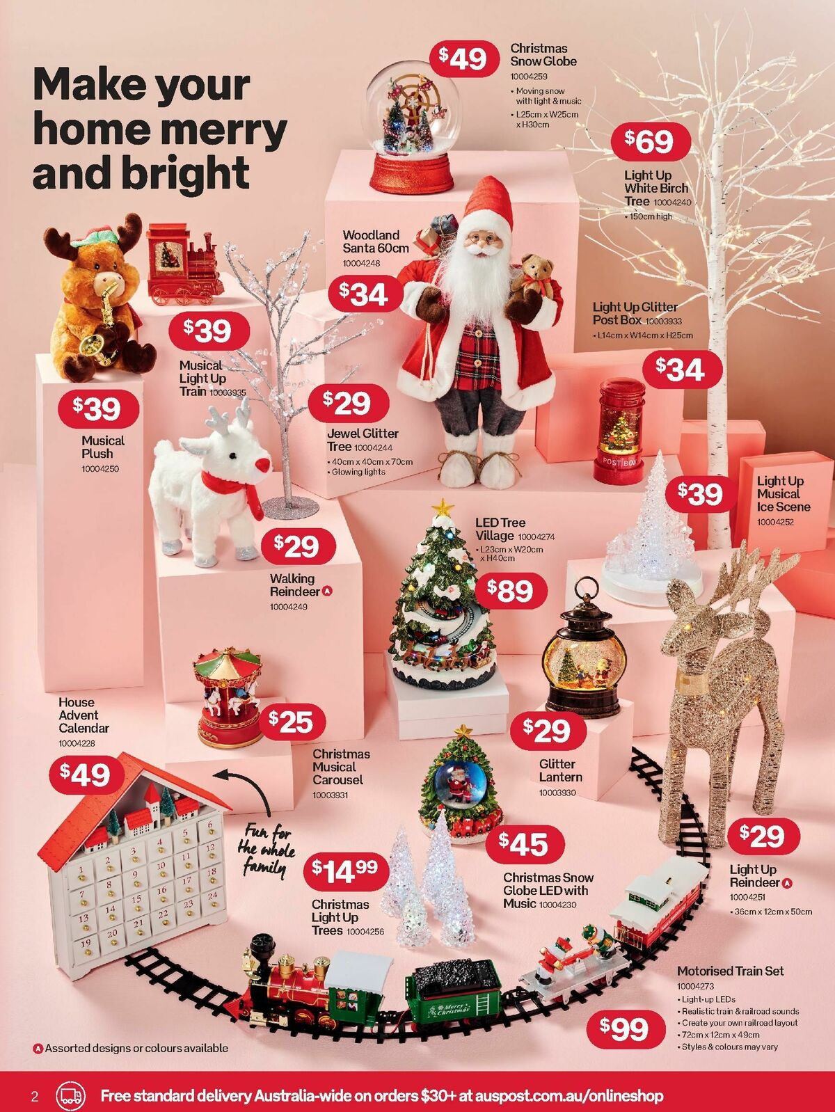 Australia Post Catalogues from 16 October