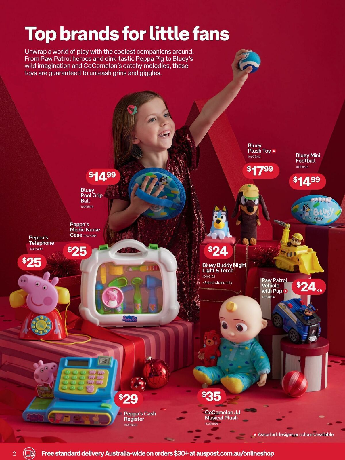 Australia Post Catalogues from 13 November