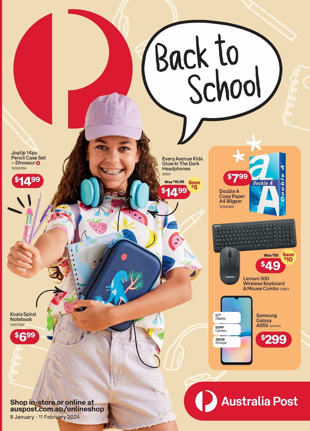 Australia Post Catalogues from 8 January