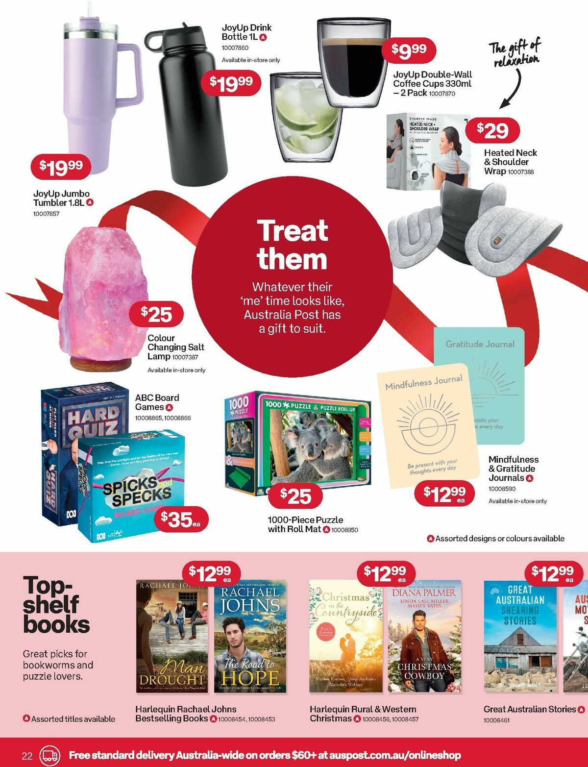 Australia Post Catalogues from 13 November