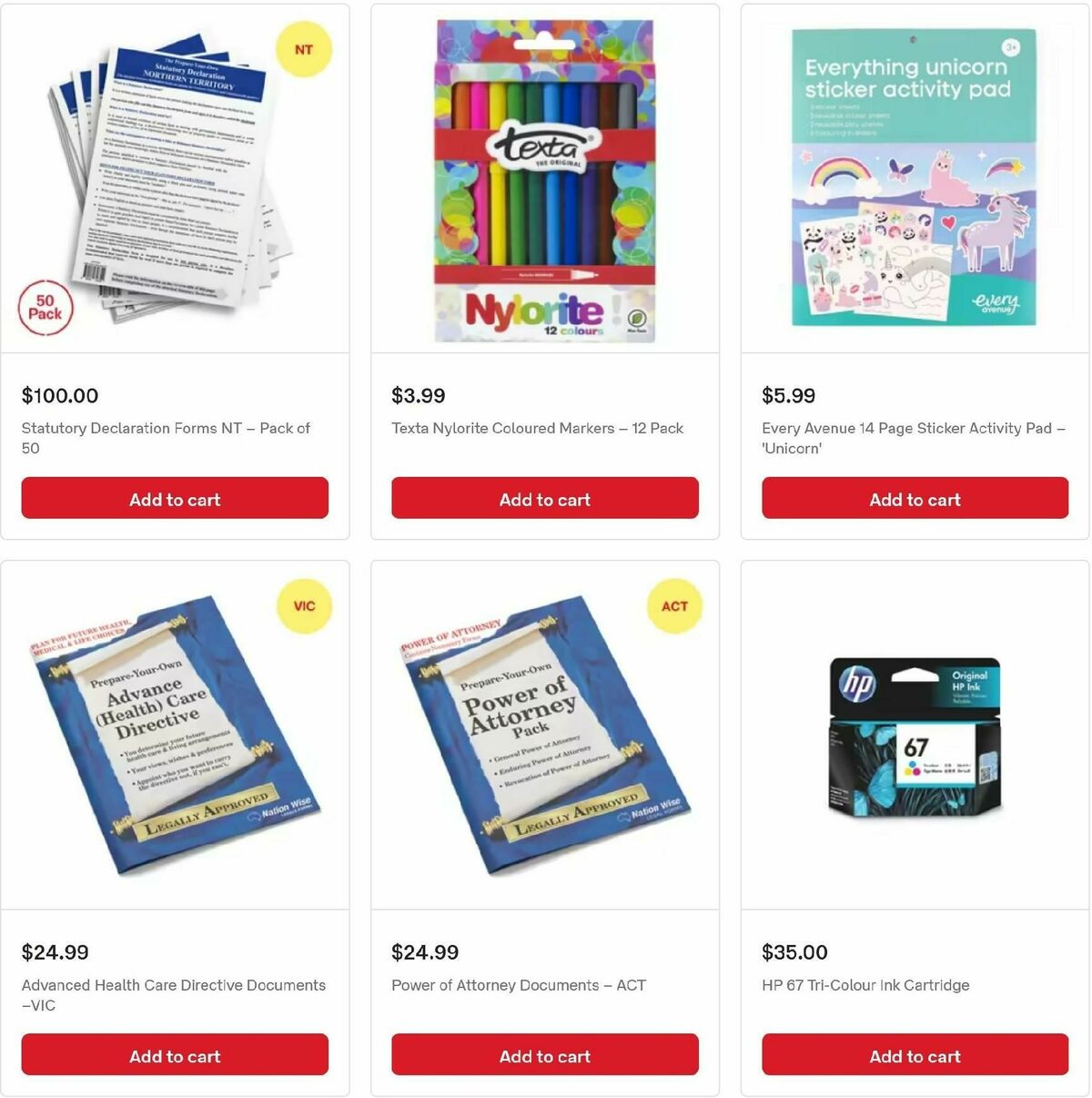 Australia Post Catalogues from 13 February