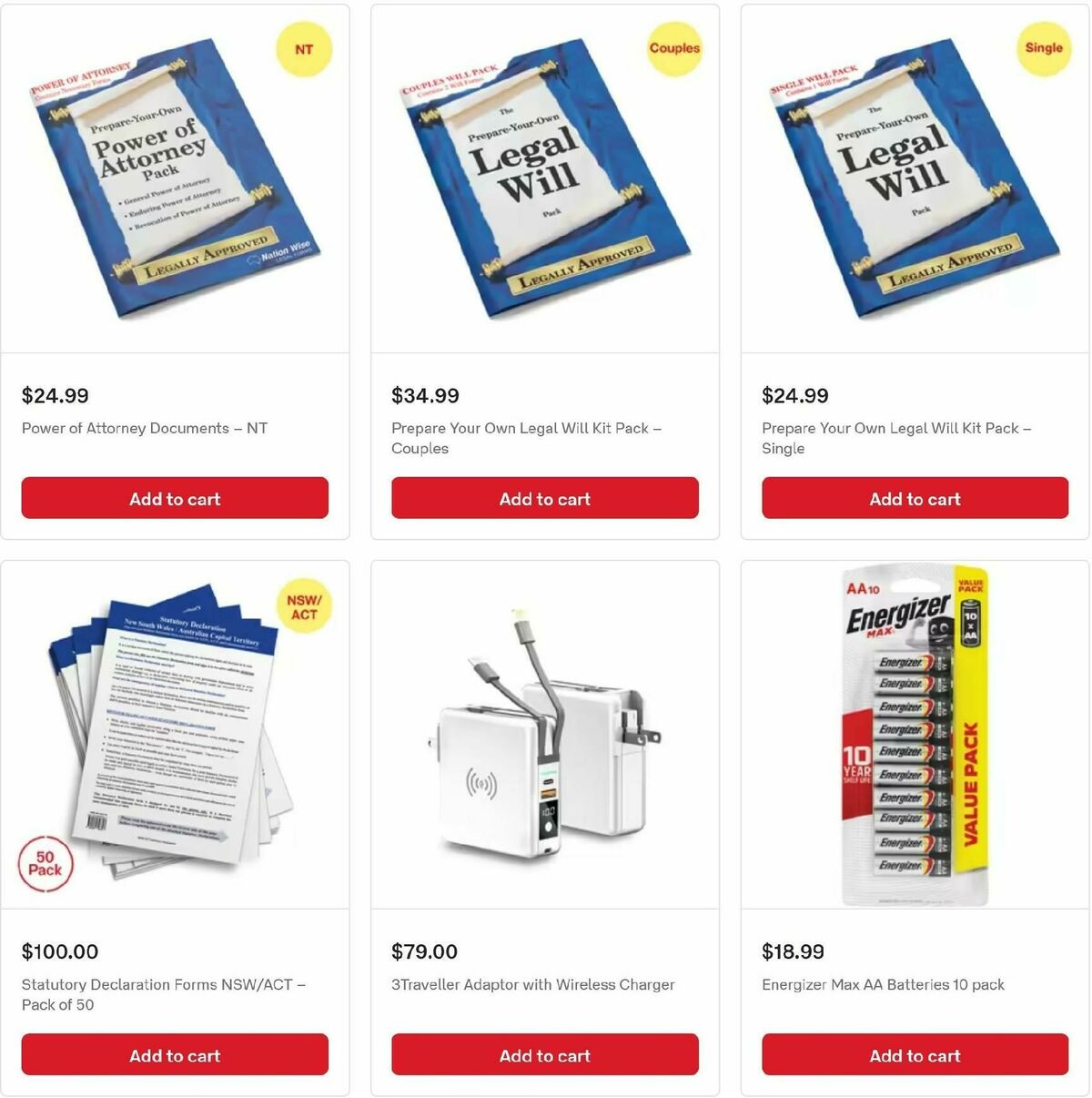 Australia Post Catalogues from 13 February