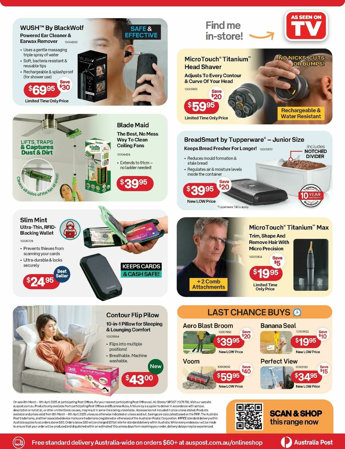 Australia Post Catalogues from 8 March