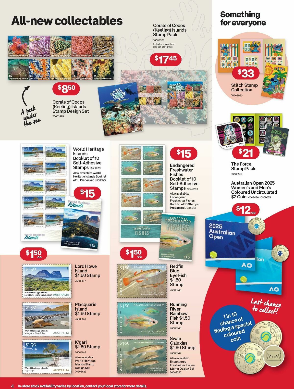 Australia Post Catalogues from 28 May