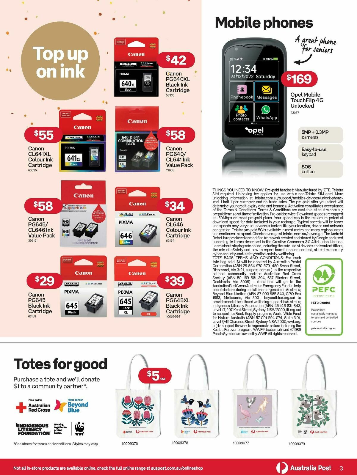 Australia Post Catalogues from 12 November