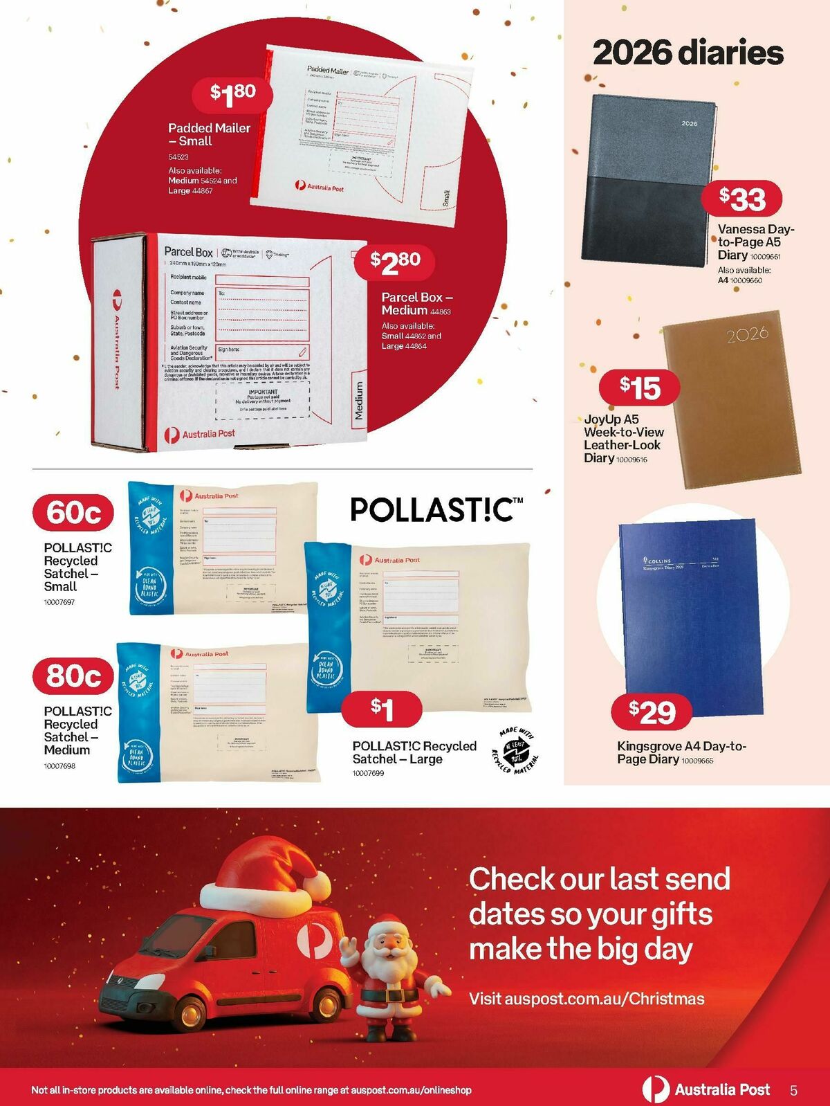 Australia Post Catalogues from 12 November