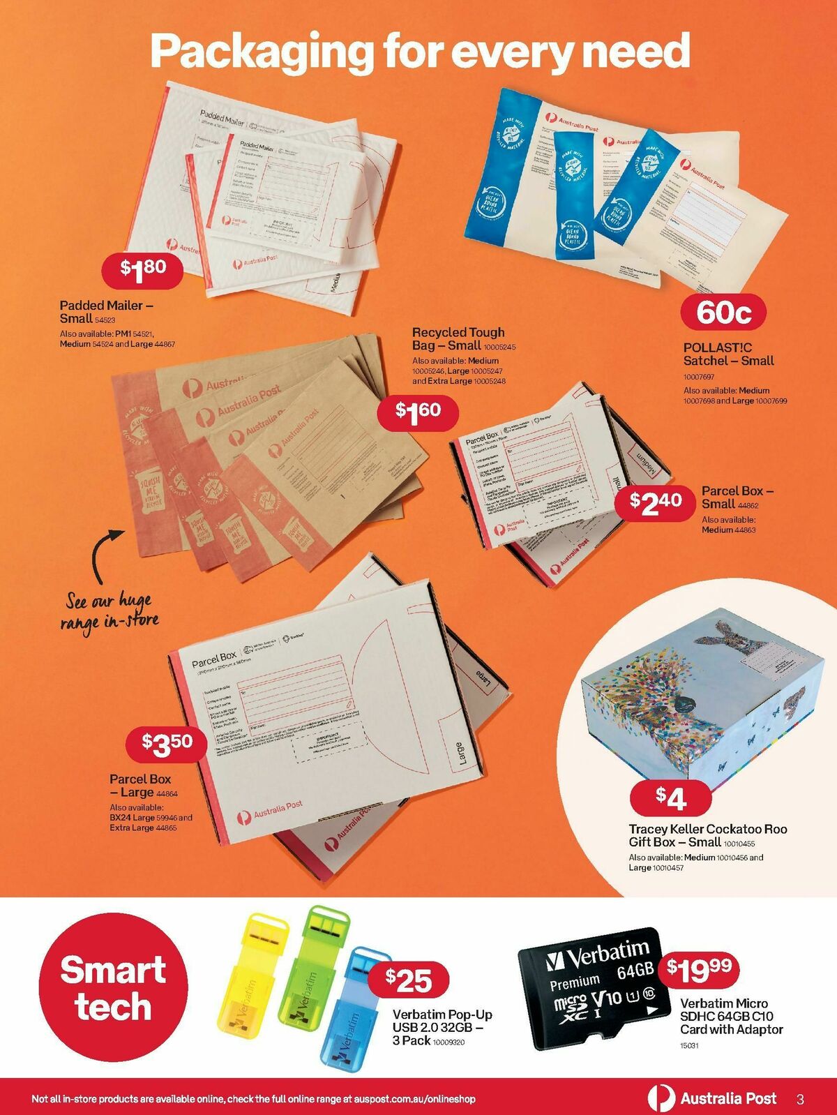 Australia Post Catalogues from 7 January