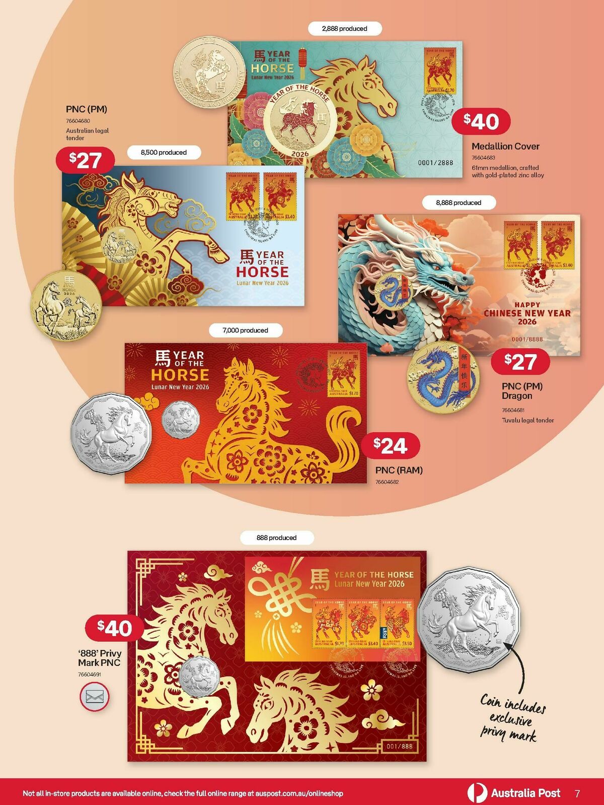 Australia Post Catalogues from 7 January