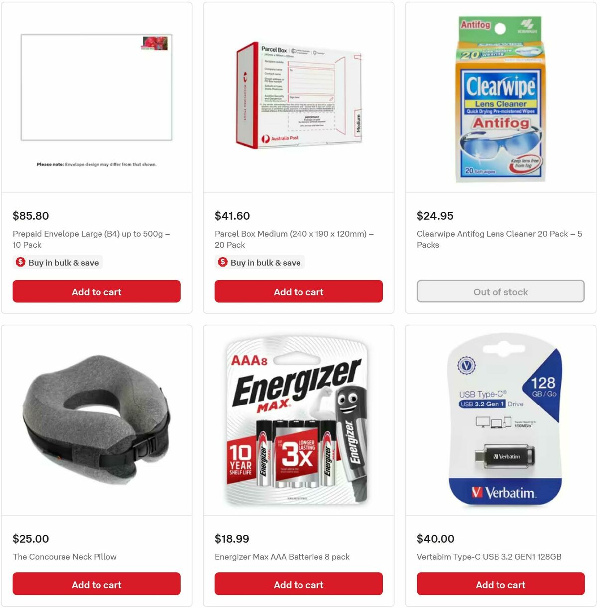 Australia Post Catalogues from 13 March