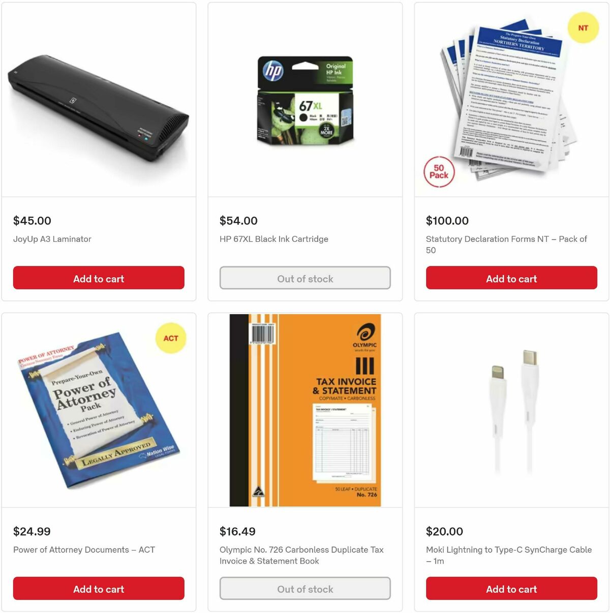 Australia Post Catalogues from 13 March