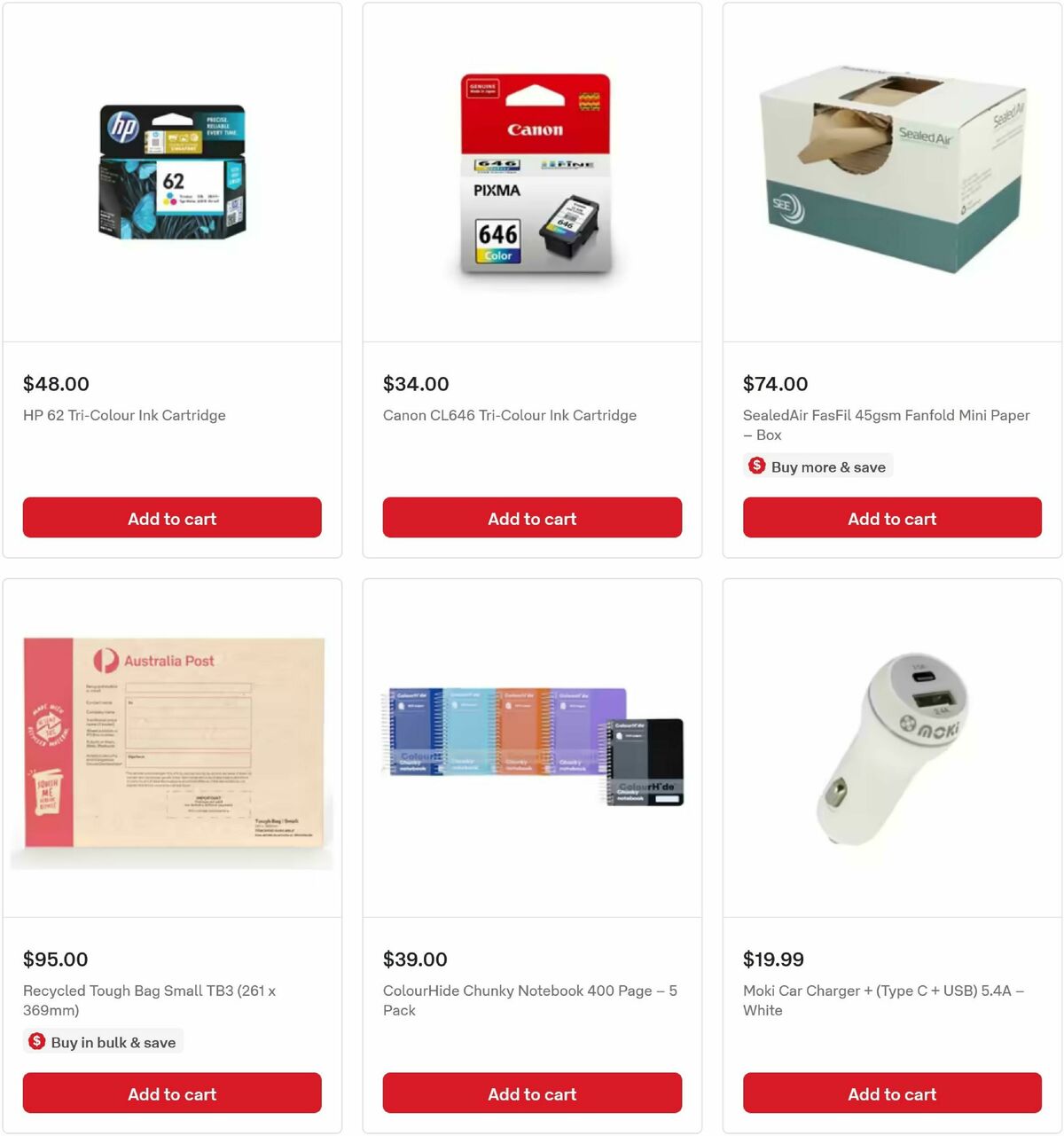 Australia Post Catalogues from 13 March