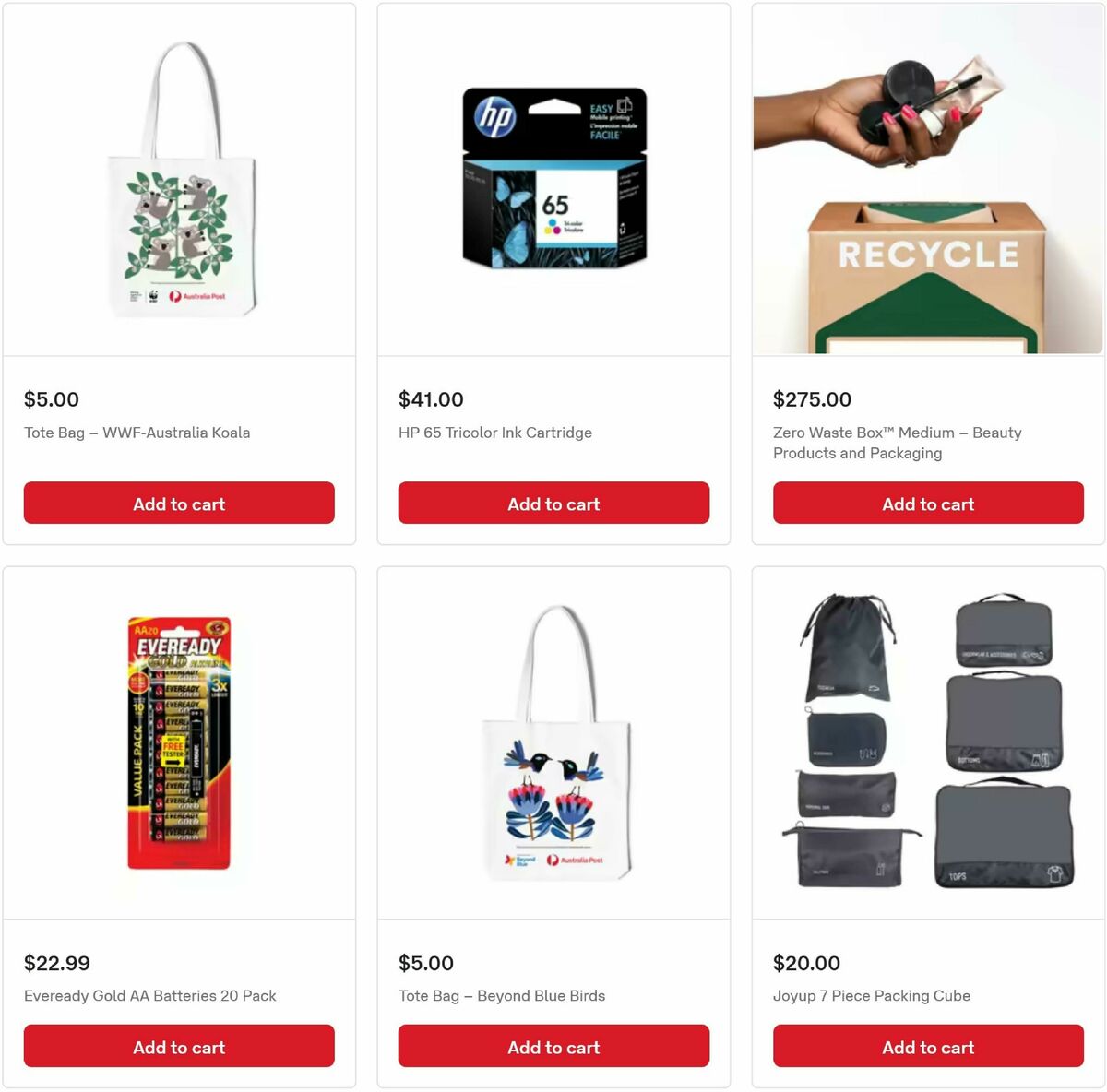 Australia Post Catalogues from 13 March