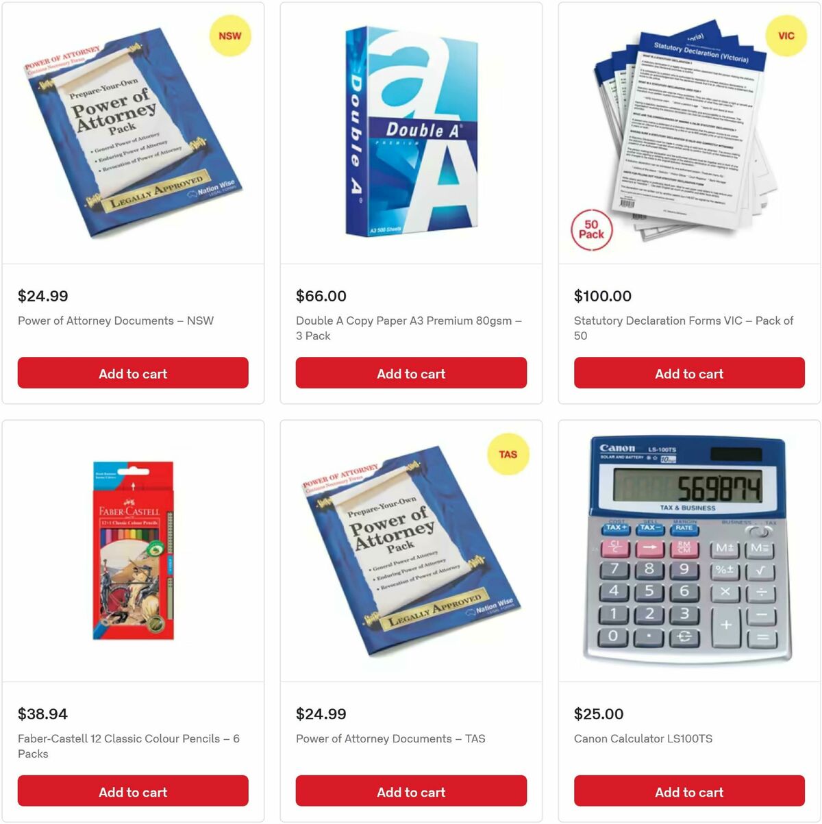 Australia Post Catalogues from 13 March