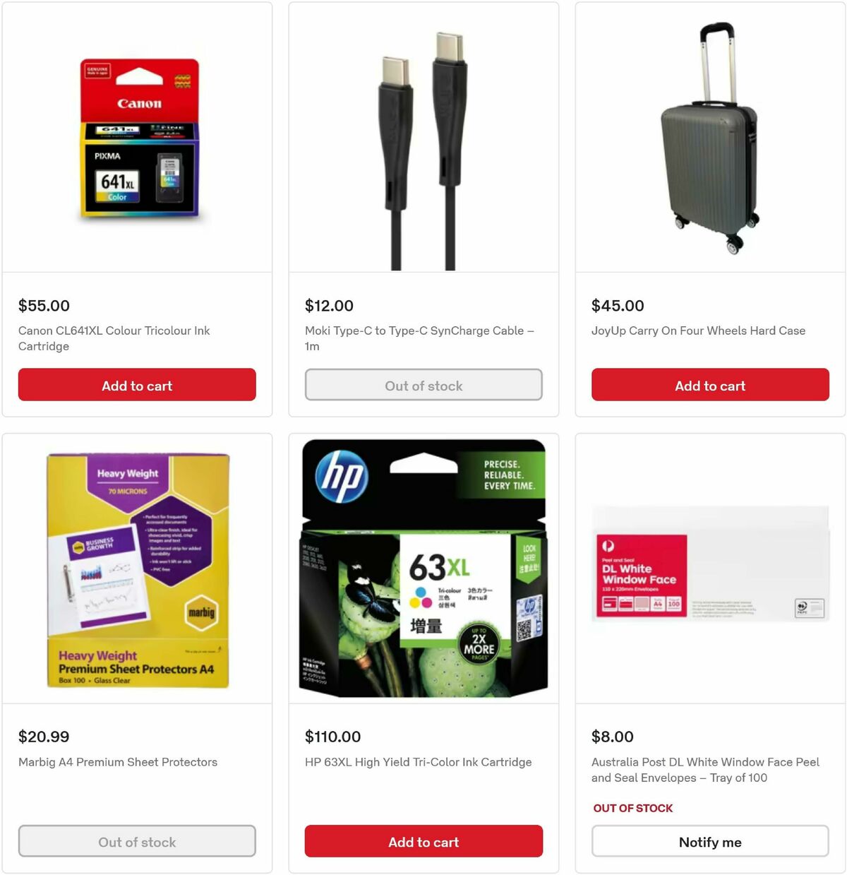 Australia Post Catalogues from 13 March