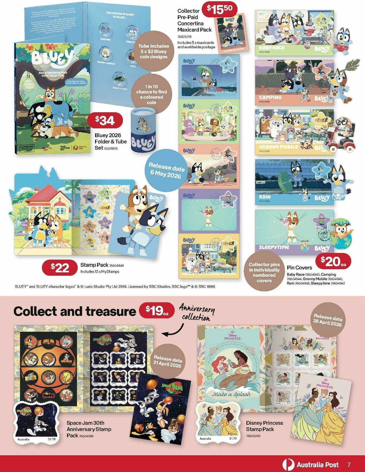 Australia Post Catalogues from 8 April