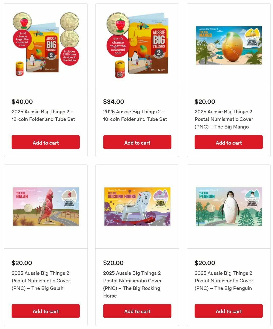 Australia Post Catalogues from 13 May